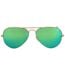 Lunettes De Soleil Motif/style Pilote Adulte Taille Unique Vert Jaune Or Ray-Ban-1