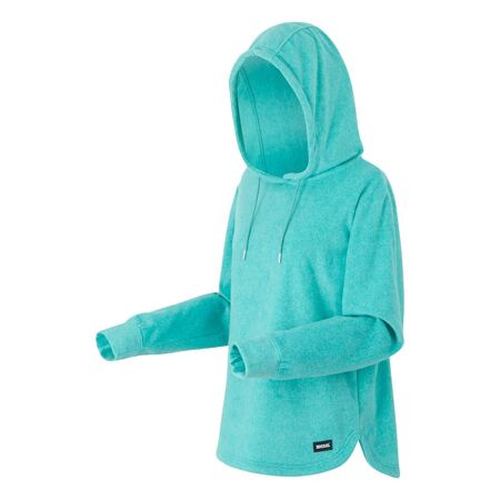 Sweat à capuche mayse femme turquoise vif chiné Regatta