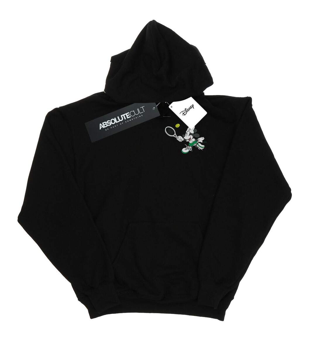 Disney Pull à capuche à imprimé poitrine de tennis Minnie Mouse - Femmes/Ladies (Noir) - UTBI11364-1