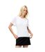 Womens/ladies Krista Regular T-shirt White French Connection-4
