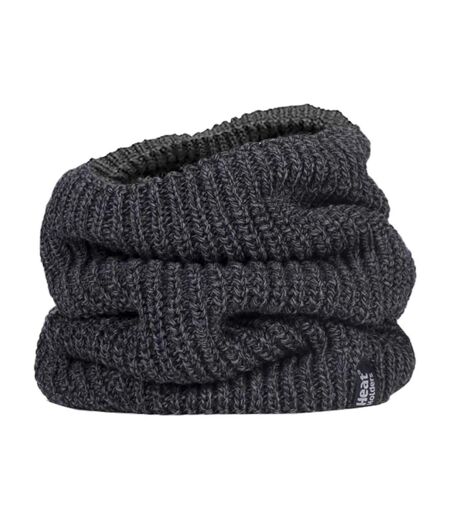 Cache-Cou Homme Épais Tricot avec Doublé Polaire