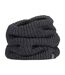 Cache-Cou Homme Épais Tricot avec Doublé Polaire-1
