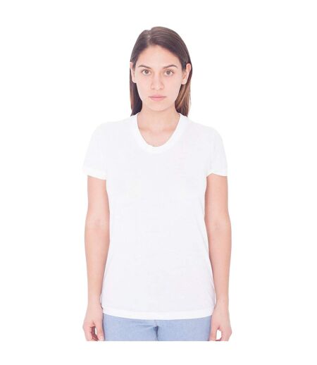 T-shirt femme blanc American Apparel