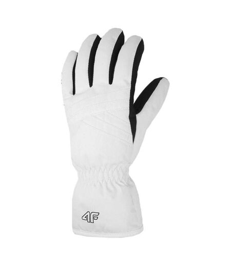 Gants De Ski Fnk F106 Femme Blanc Noir 4F