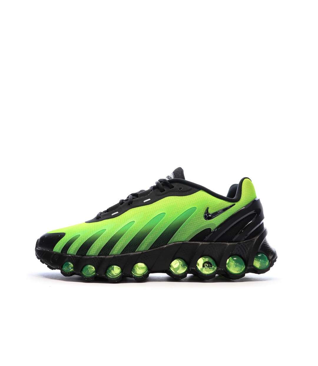 Baskets noires/vertes homme nike air max dn8-1