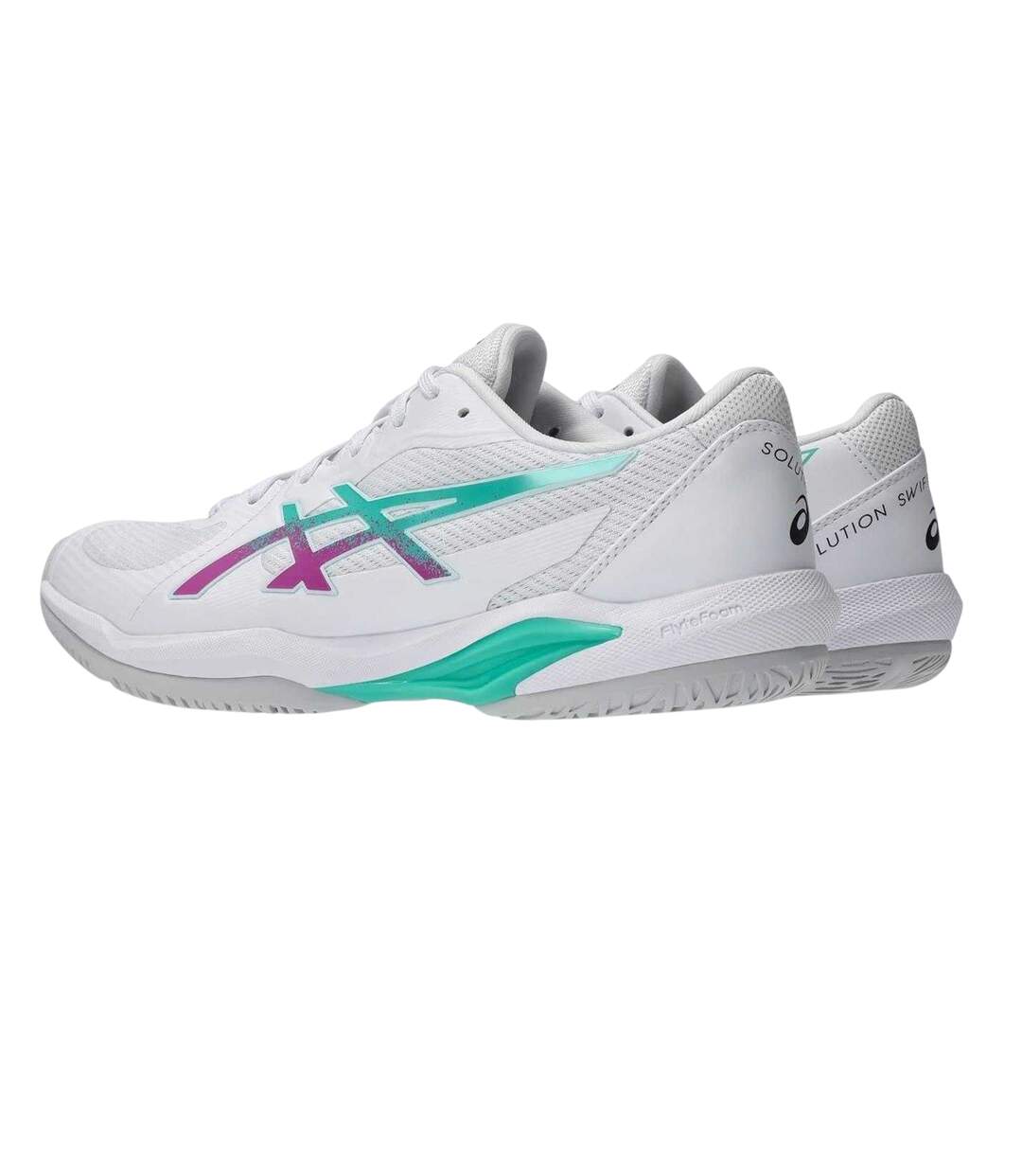 Mens Solution Swift Ff 2 Tennis Shoes White Asics-2