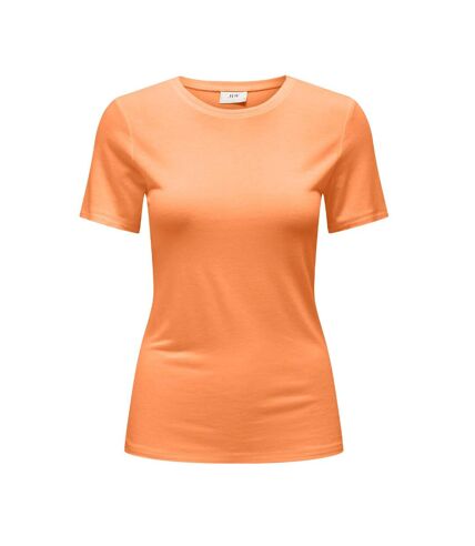 T-Shirt Orange Femme JDY Suma Wool