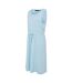 Womens/ladies ariena painterly stripe casual dress chambray blue/white Regatta-3