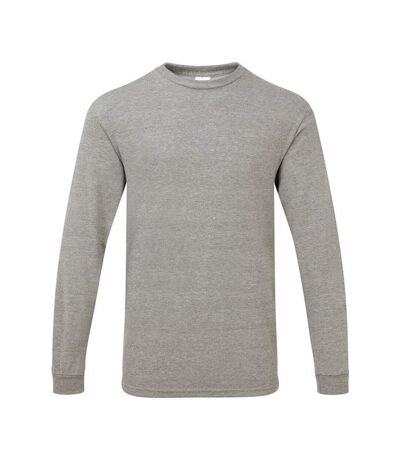 Unisex Adult Heather Long-sleeved T-shirt Graphite Heather Gildan Hammer