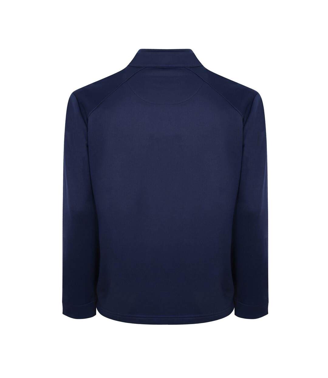 Mens Herringbone Quarter Zip Golf Top Peacoat Callaway-2