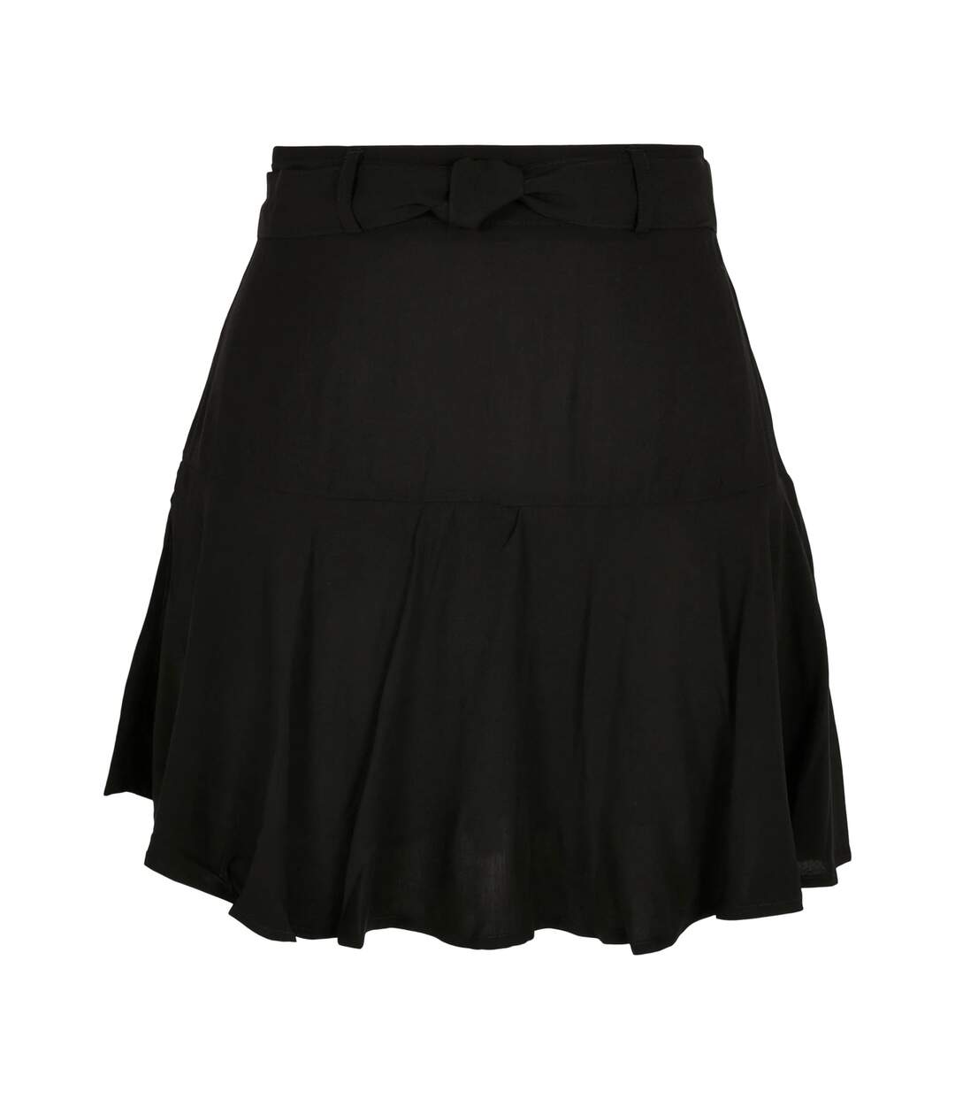 Mini Jupe Motif/style Uni Femme Noir Urban Classics-1