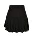 Mini Jupe Motif/style Uni Femme Noir Urban Classics-1