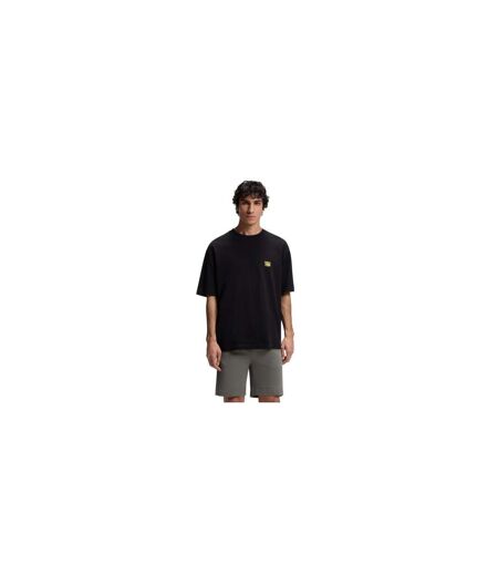 T-shirt Brutalism Homme Noir Boss