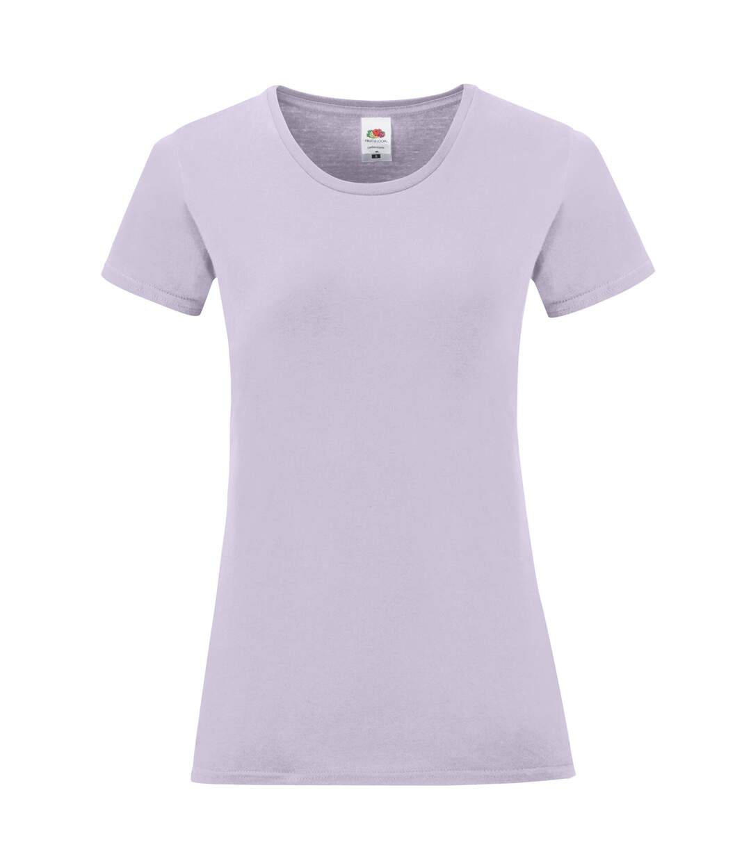 T-shirt Iconic Femme Lavande Clair Fruit Of The Loom-1
