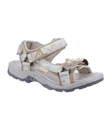 Womens/ladies foxcote sandals beige Cotswold