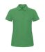 B&C Womens/Ladies ID.001 Piqué Polo Shirt (Kelly Green)