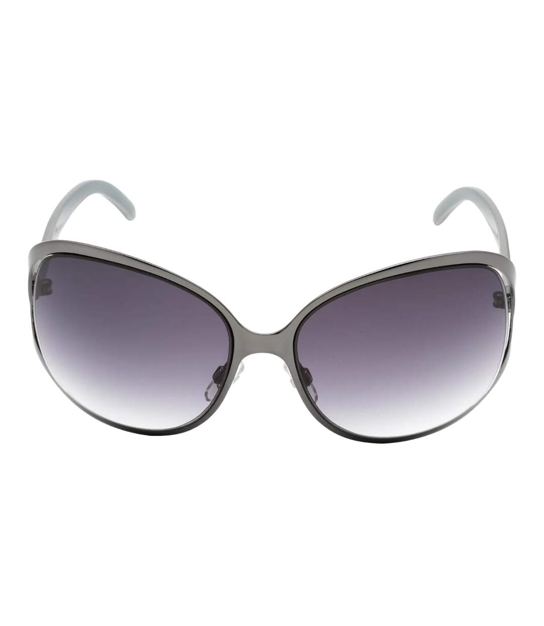 Womens/ladies Oval Sunglasses One Size Grey Calvin Klein-1