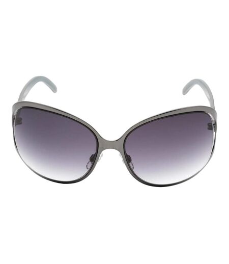 Womens/ladies Oval Sunglasses One Size Grey Calvin Klein
