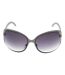 Womens/ladies Oval Sunglasses One Size Grey Calvin Klein-1
