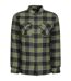 Chemise Manches Longues Motif/style Motif Écossais Shelford Homme Vert À Carreaux Regatta-1