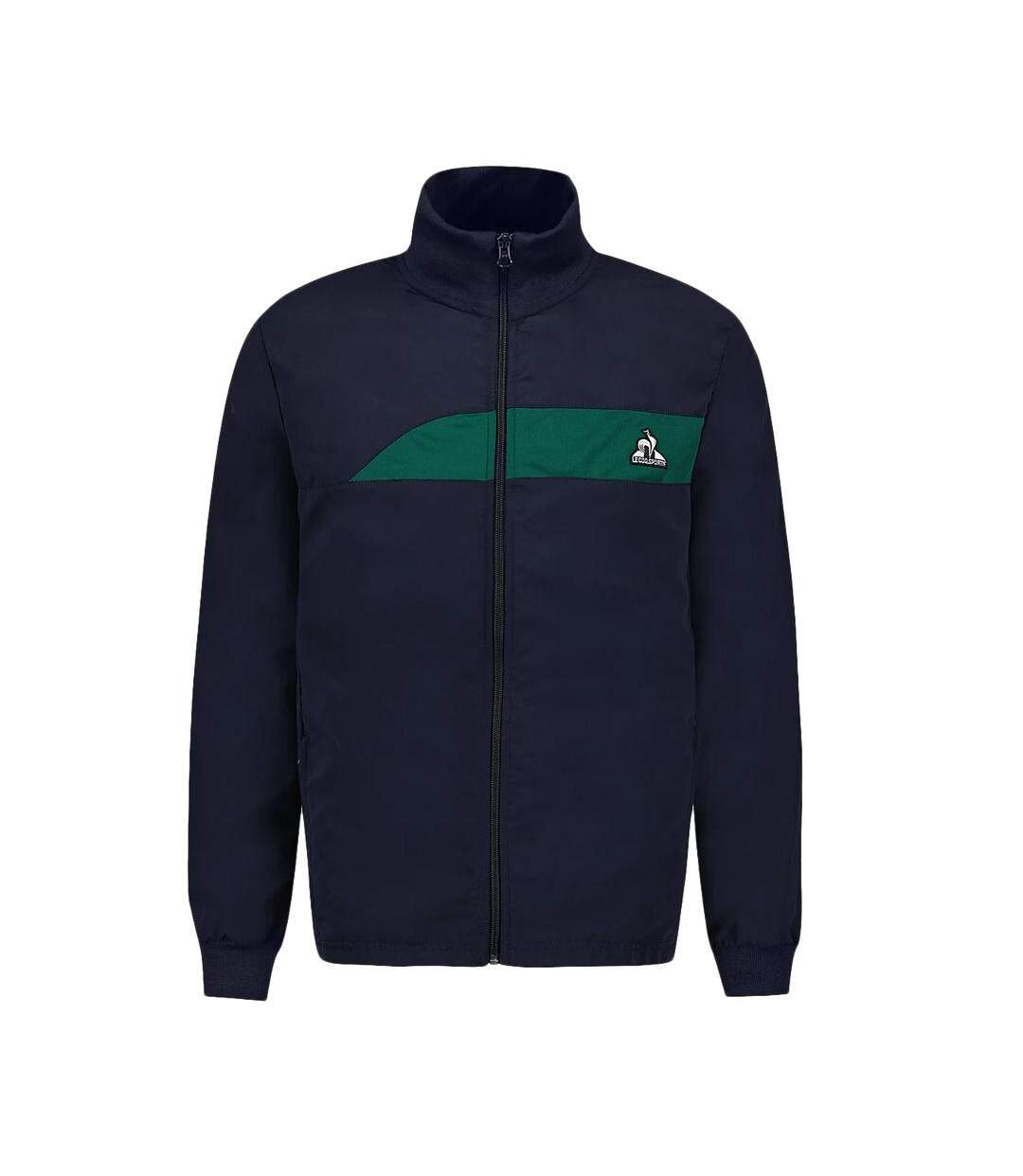 Veste zippée marine/verte homme le coq sportif saison - m-3