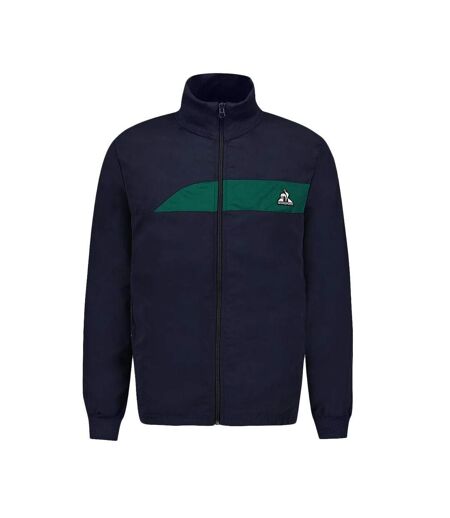 Veste zippée marine/verte homme le coq sportif saison - m