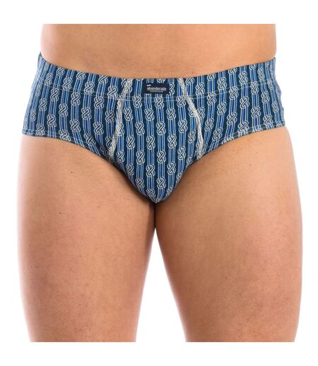 Pack of 3 Men's Essential Print Briefs with Opening A0090