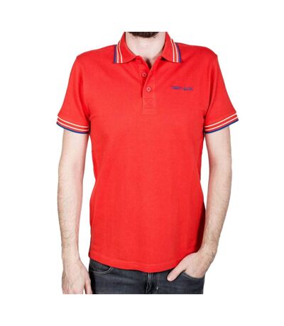 Polo rouge homme teddy smith pasian 11306339d - m