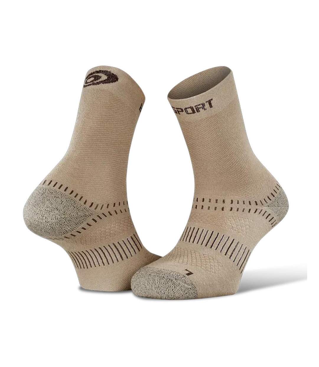 1x paire de chaussettes marron homme bv sport 242-1