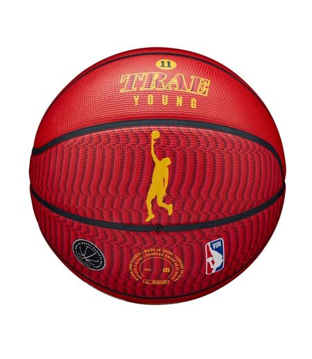 Ballon De Basket Nba Taille 7 Rouge Wilson