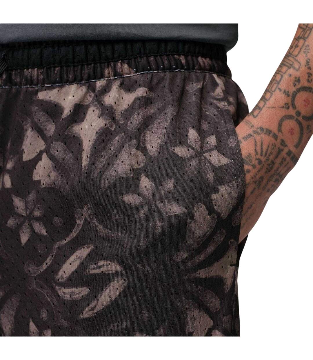 Mens Air Jordan Luka Gfx Woven Shorts Black Sail Nike-4