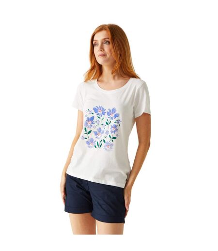 T-shirt Filandra Femme Blanc Regatta