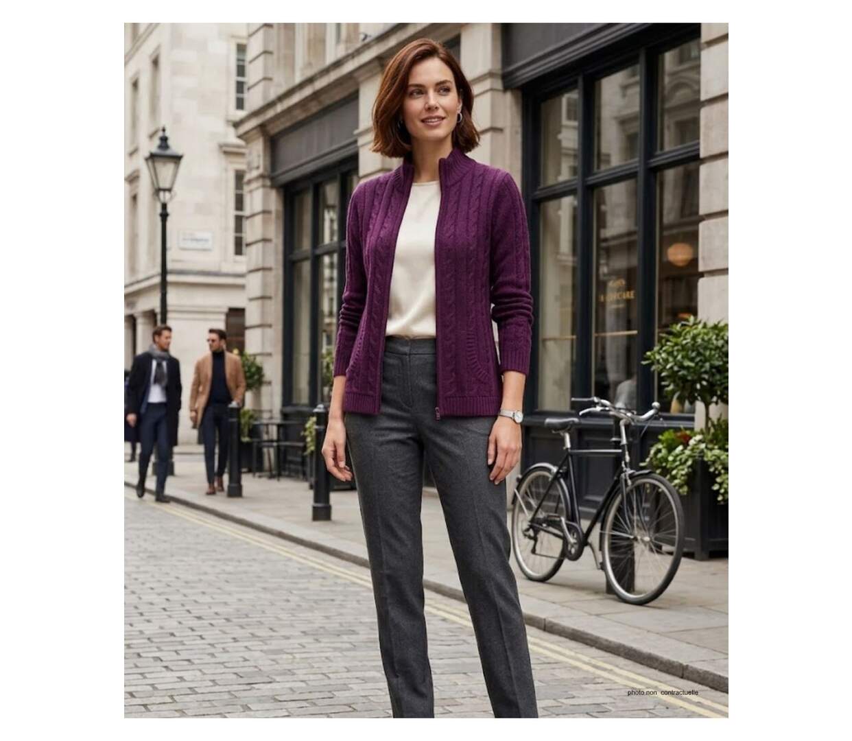 Cardigan avec laine SUZY1-3
