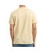 T-Shirt jaune homme calvin klein jeans badge l4g-2