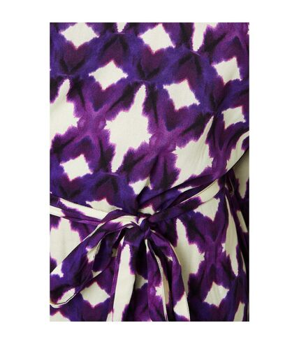 Mini robe femme violet Principles