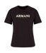 T-shirt Femme Noir Armani Exchange-2