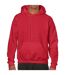 Unisex adult heavy blend hoodie red Gildan