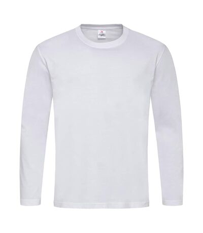 T-shirt à manches longues classique homme blanc Stedman