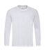 T-shirt à manches longues classique homme blanc Stedman-1