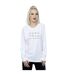 Disney Sweatshirt déconstruit Mickey Mouse Femme/Ladies (Blanc) - UTBI27833-2