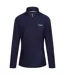 Regatta Great Outdoors Womens/Ladies Sweetheart 1/4 Zip Fleece Top (Navy) - UTRG1248-2