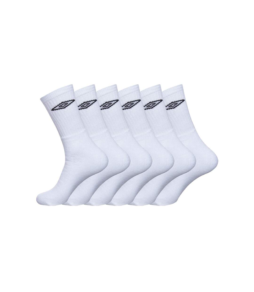 Lot de 6 Paires de Chaussettes Tennis homme Umbro