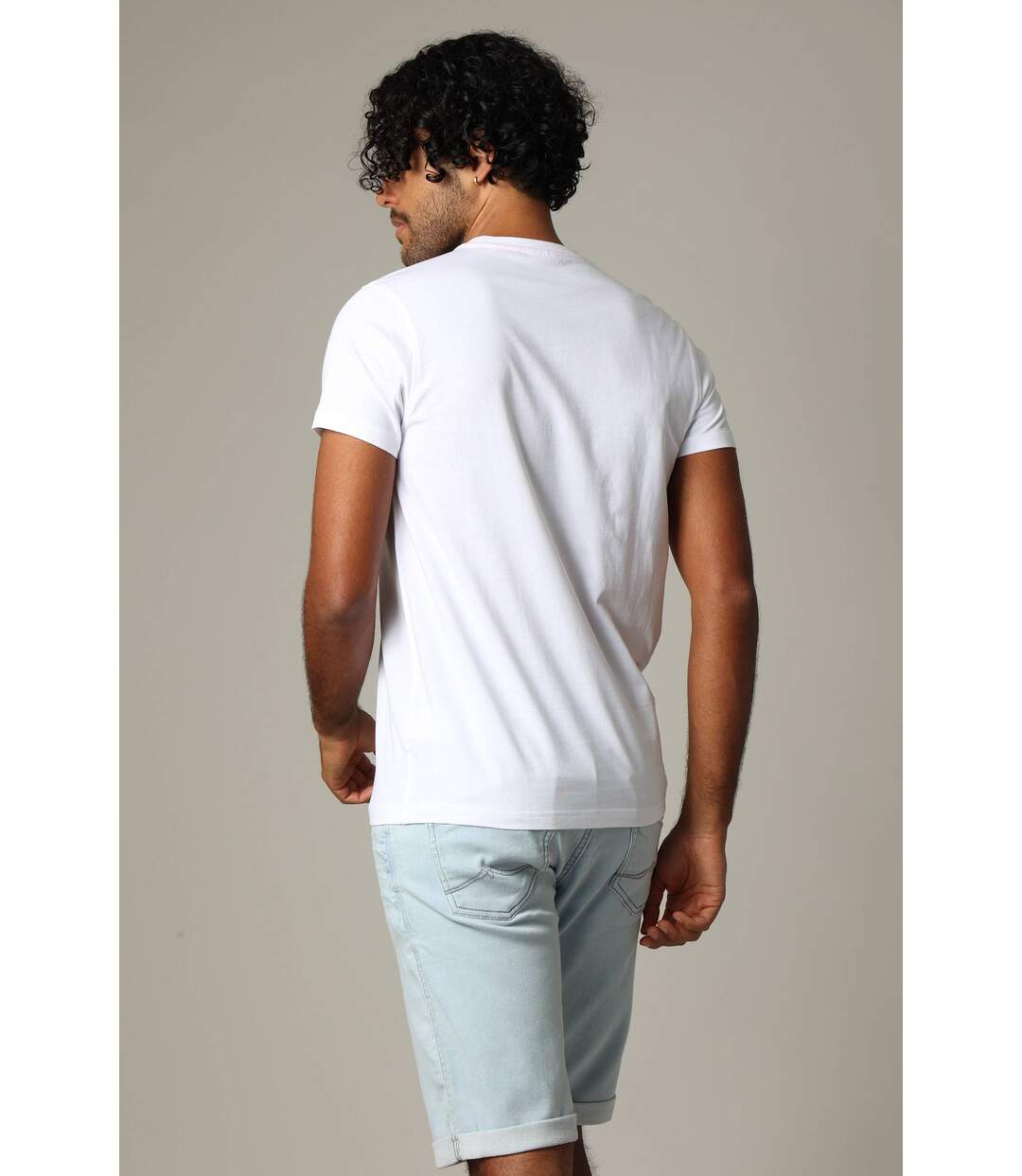 T-shirt en jersey de coton avec print et manches courtes MAHALO-4