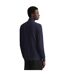 Mens Cotton Pique Zipped Cardigan Navy Gant-3