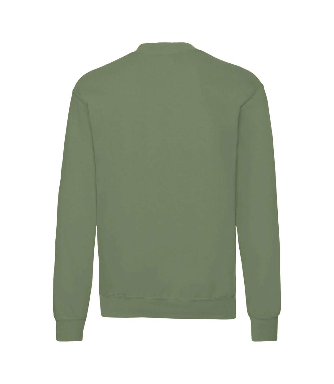 Sweat classic homme olive Fruit of the Loom-2