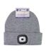 Ladies Led Beanie Hat | Knitted Rechargeable Beanie with Headlamp-2
