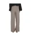 Pantalon taupe femme jdy cille-2