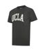 T-shirt Manches Courtes Motif/style Logo Homme Anthracite UCLA-3