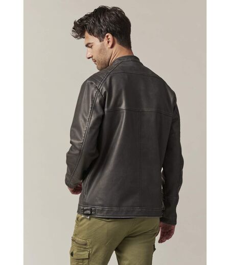 Veste rock en similicuir pour homme CONDOR