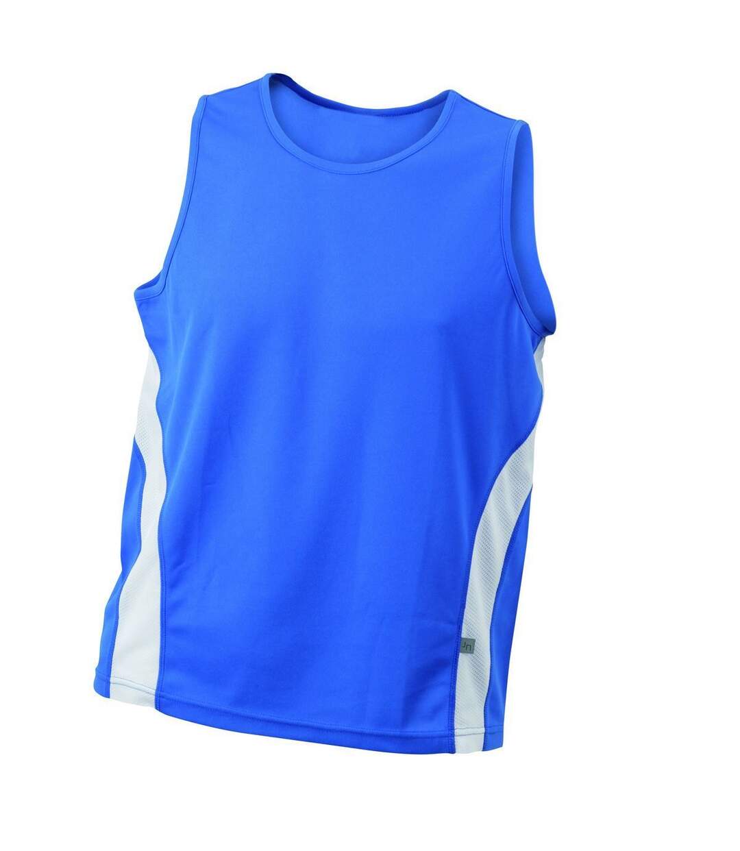 Débardeur running respirant JN305 - bleu roi et blanc - HOMME